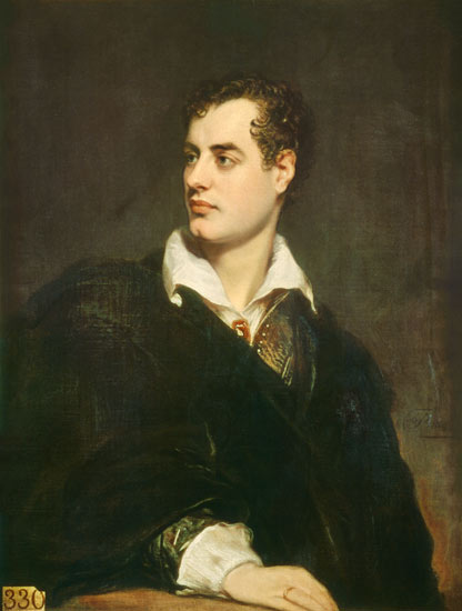 Portrait of Lord Byron (1788-1824) à Thomas Phillips
