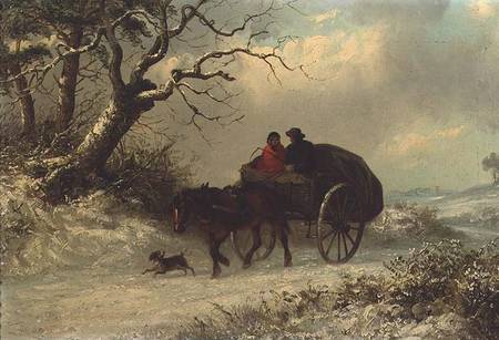 Going to Market in Winter à Thomas Smythe