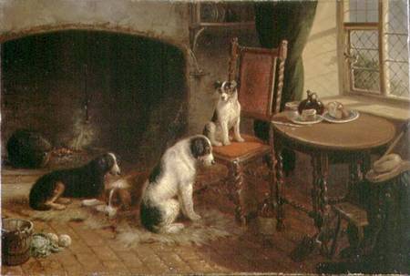 Interior with Dogs à Thomas Smythe