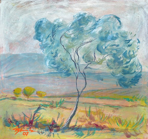 Baum in Landschaft 15072  à Thomas Steinmetz