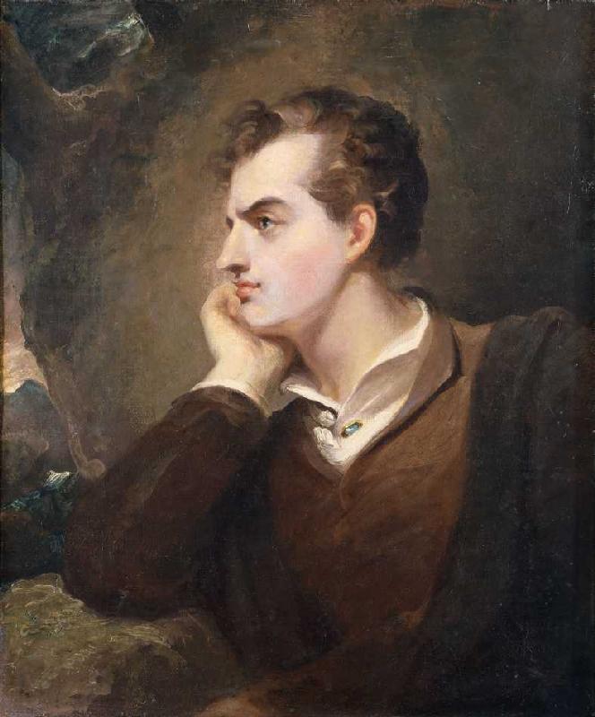 Lord Byron (nach dem Gemälde von Richard Westall). à Thomas Sully