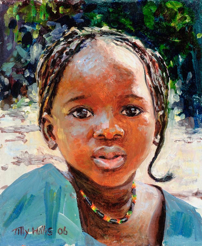 Sokoro, 2006 (oil on canvas)  à Tilly  Willis