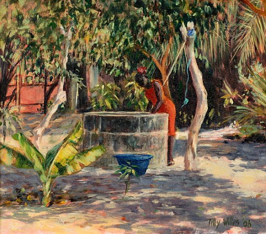 At The Well, 2006 (oil on canvas)  à Tilly  Willis