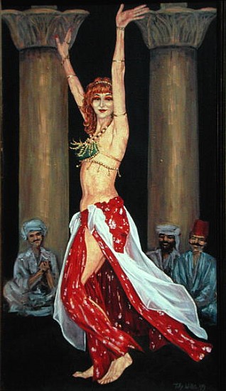 Belly Dancer, 1993 (oil on canvas)  à Tilly  Willis