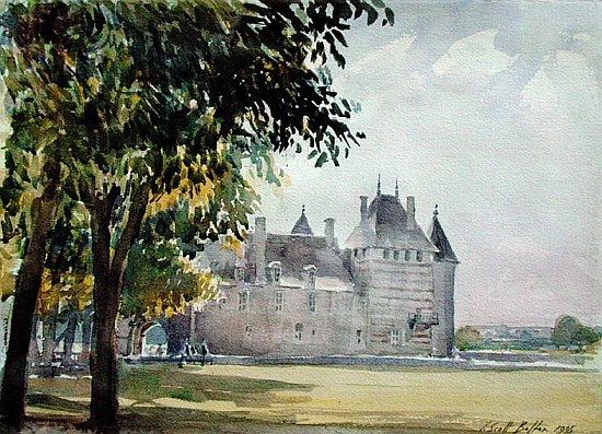 Chateau Epoisses, Burgundy, 1995 (w/c on paper)  à Tim  Scott Bolton