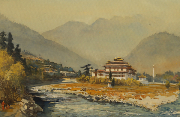 Punakha Dzong à Tim  Scott Bolton