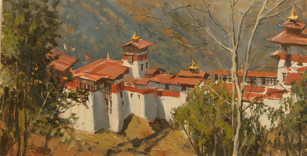 Trongsa Dzong à Tim  Scott Bolton
