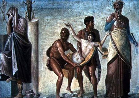 The Sacrifice of Iphigenia, from the House of the Tragic Poet à Timante