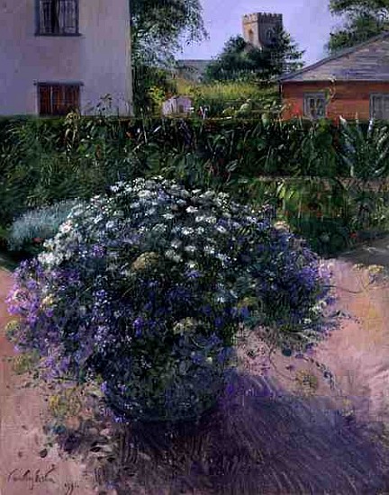 Centrepiece and Tower, 1995 (oil on canvas)  à Timothy  Easton