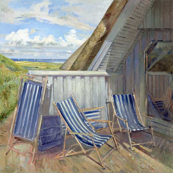 Danish Blue, 1999-2000 (oil on canvas)  à Timothy  Easton