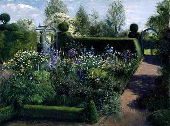 Proclaiming his Territory, 1997 (oil on canvas)  à Timothy  Easton