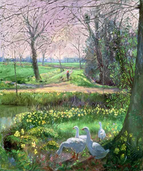 Spring Walk  à Timothy  Easton