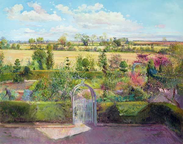 The Herb Garden After the Harvest  à Timothy  Easton
