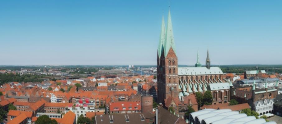 Marienkirche zu Lübeck à Tino Trapiel