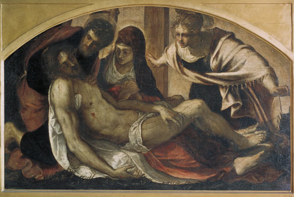 Pieta à Tintoretto (alias Jacopo Robusti, alias Le Tintoret)