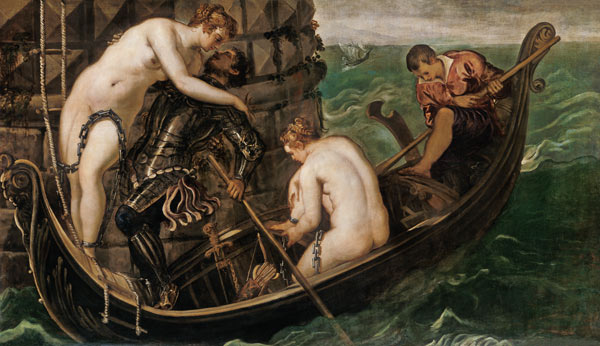 Le sauvetage des Arsinoê à Tintoretto (alias Jacopo Robusti, alias Le Tintoret)