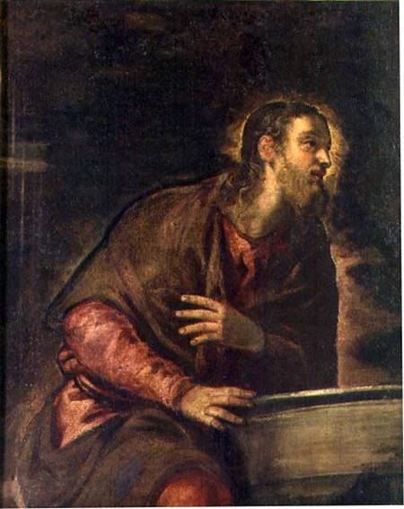 Christ at the Well à Tintoretto (alias Jacopo Robusti, alias Le Tintoret)
