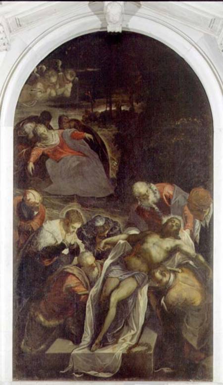 Deposition à Tintoretto (alias Jacopo Robusti, alias Le Tintoret)
