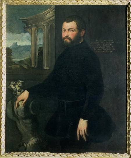 Jacopo Sansovino (1486-1570), originally Tatti, sculptor and State architect in Venice à Tintoretto (alias Jacopo Robusti, alias Le Tintoret)