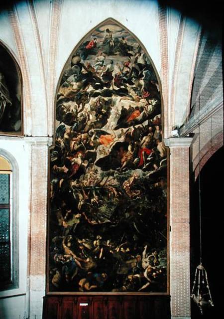 The Last Judgement à Tintoretto (alias Jacopo Robusti, alias Le Tintoret)