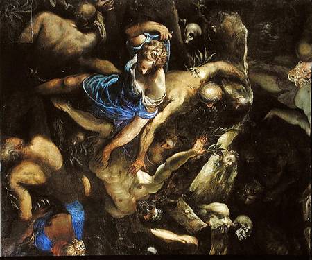 The Last Judgement, the Resurrection of the dead à Tintoretto (alias Jacopo Robusti, alias Le Tintoret)