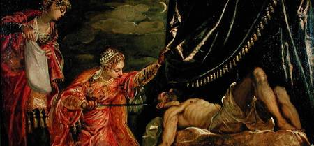 Judith and Holofernes à Tintoretto (alias Jacopo Robusti, alias Le Tintoret)