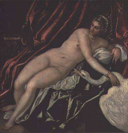 Leda and the Swan à Tintoretto (alias Jacopo Robusti, alias Le Tintoret)