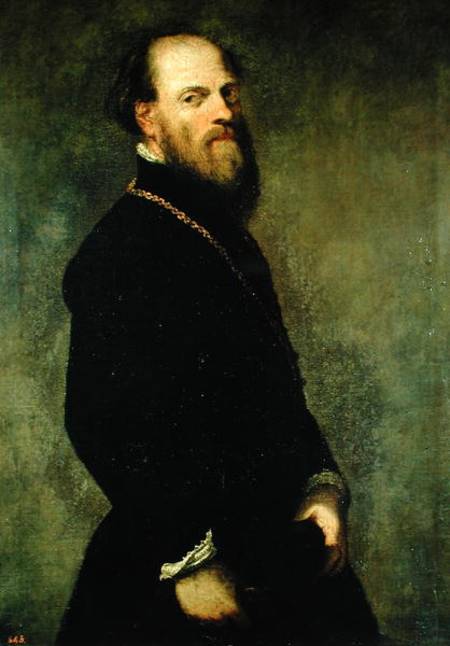 The Man with the Gold Chain à Tintoretto (alias Jacopo Robusti, alias Le Tintoret)