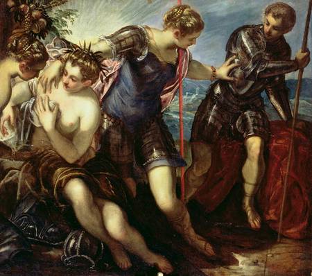 Minerva Repelling Mars à Tintoretto (alias Jacopo Robusti, alias Le Tintoret)