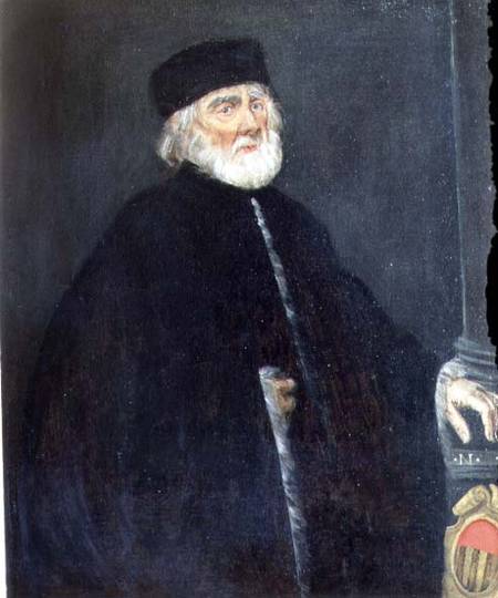 Portrait of the Procurator Nicolo Priuli à Tintoretto (alias Jacopo Robusti, alias Le Tintoret)