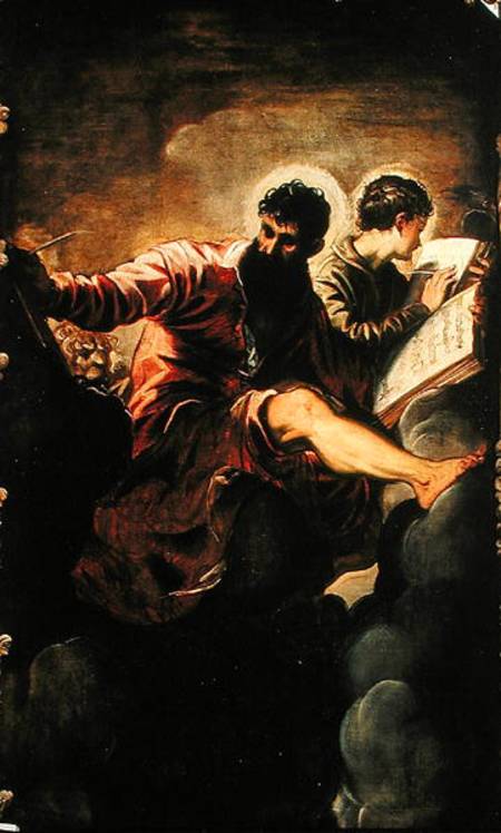 Saint Mark and Saint John à Tintoretto (alias Jacopo Robusti, alias Le Tintoret)