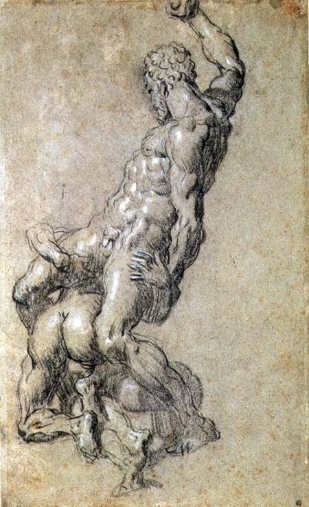 Samson Killing the Philistines à Tintoretto (alias Jacopo Robusti, alias Le Tintoret)