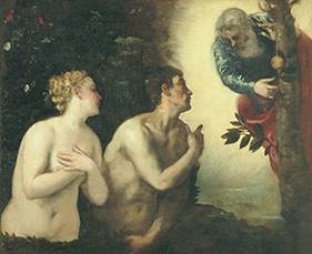 Der Sündenfall à Tintoretto (alias Jacopo Robusti, alias Le Tintoret)