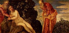 Susanne et les deux personnes âgées à Tintoretto (alias Jacopo Robusti, alias Le Tintoret)