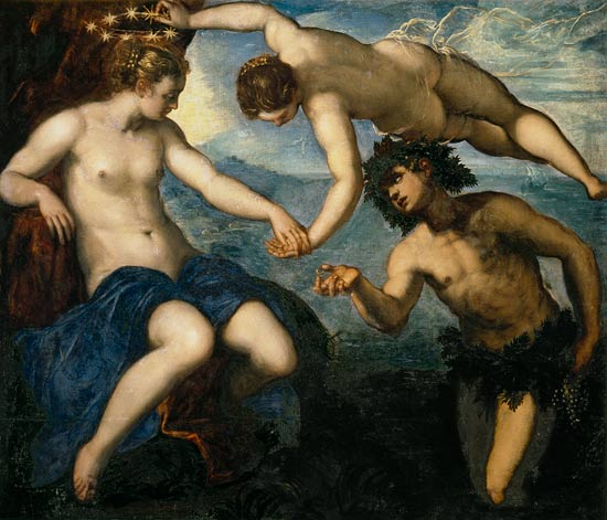 The Discovery of Ariadne à Tintoretto (alias Jacopo Robusti, alias Le Tintoret)