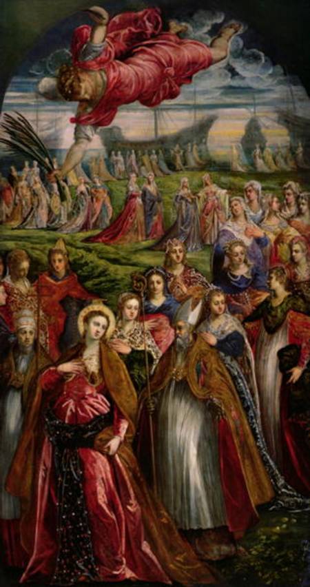 St. Ursula and the Eleven Thousand Virgins à Tintoretto (alias Jacopo Robusti, alias Le Tintoret)