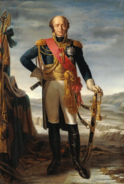 Portrait of Louis Nicolas Davout (1770-1823) Prince of Eckmuhl à Tito Marzocchi de Belluci