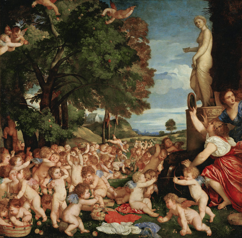 Das Venusfest à Le Titien (alias Tiziano Vecellio)