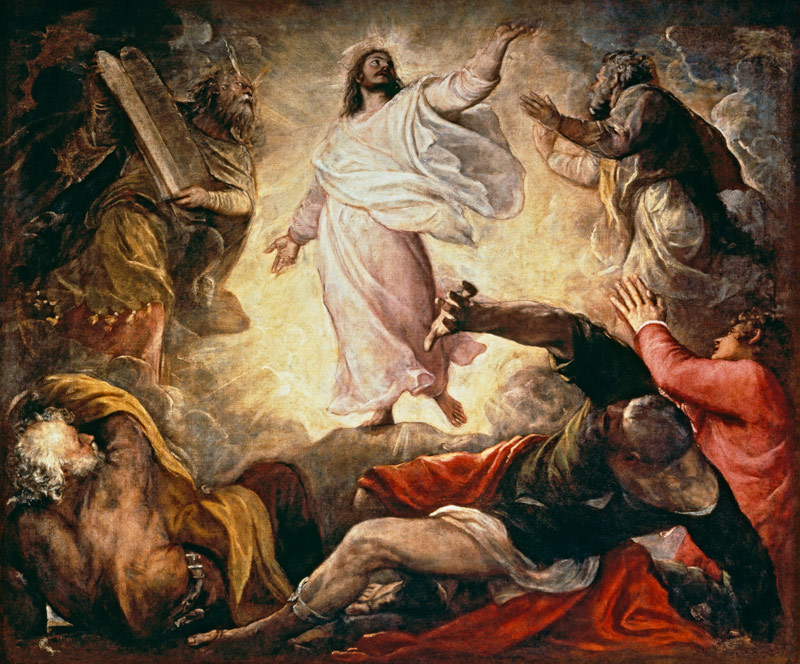 Titien / Transfiguration du Christ à Le Titien (alias Tiziano Vecellio)