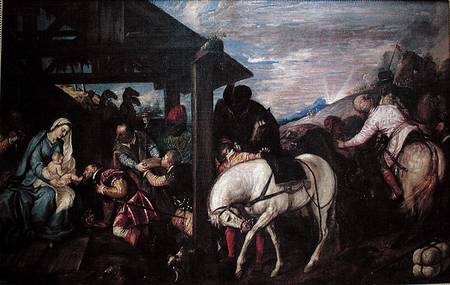 The Adoration of the Magi à Le Titien (alias Tiziano Vecellio)