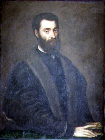 Portrait of Sperone Speroni à Le Titien (alias Tiziano Vecellio)