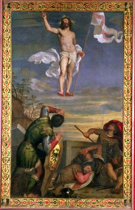 The Resurrection of Christ à Le Titien (alias Tiziano Vecellio)