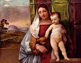 Marie avec l'enfant (la Madonne tzigane)