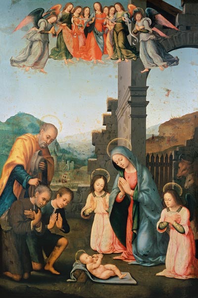 adoration des bergers à Tommaso di Stefano Lunetti