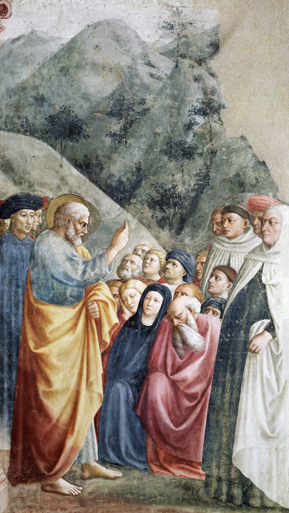 St. Peter Preaching in Jerusalem à Tommaso Masolino da Panicale