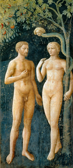 The Temptation of Adam and Eve à Tommaso Masolino da Panicale