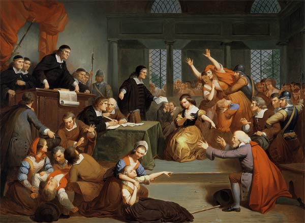 The Trial of George Jacobs, 5th August 1692 à Tompkins Harrison Matteson