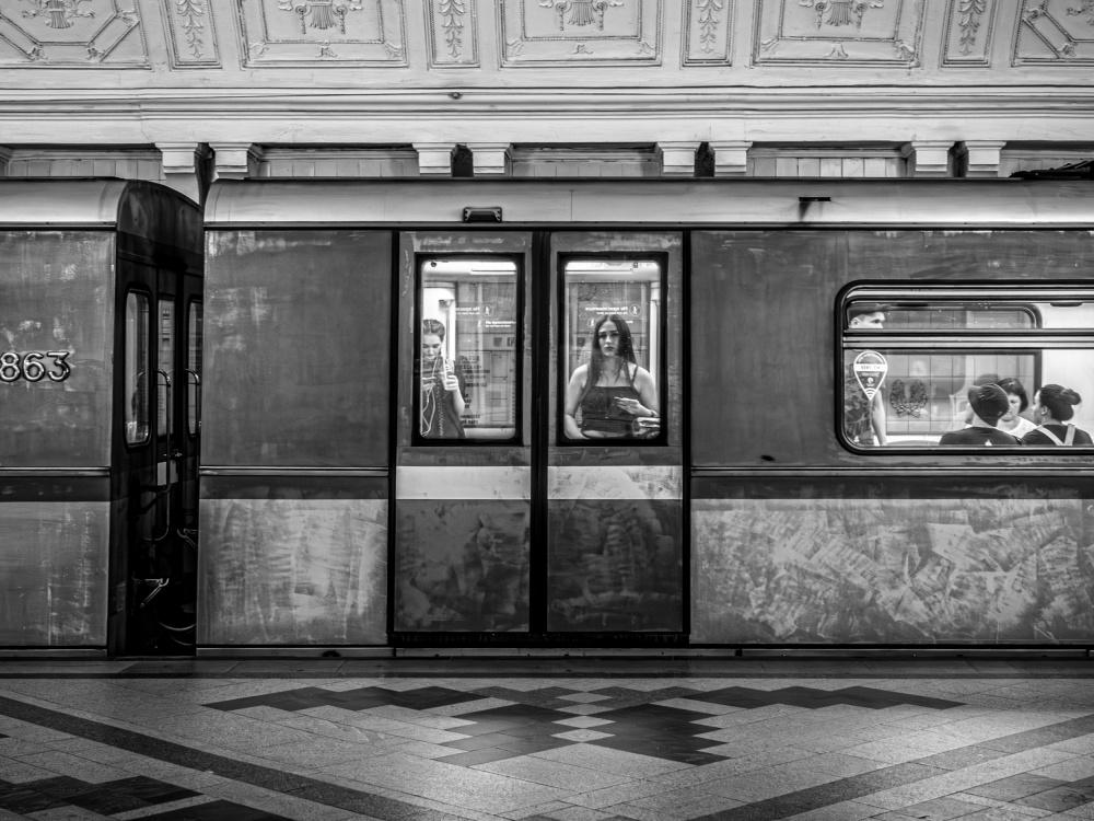 Moskou - metro à Toni De Groof
