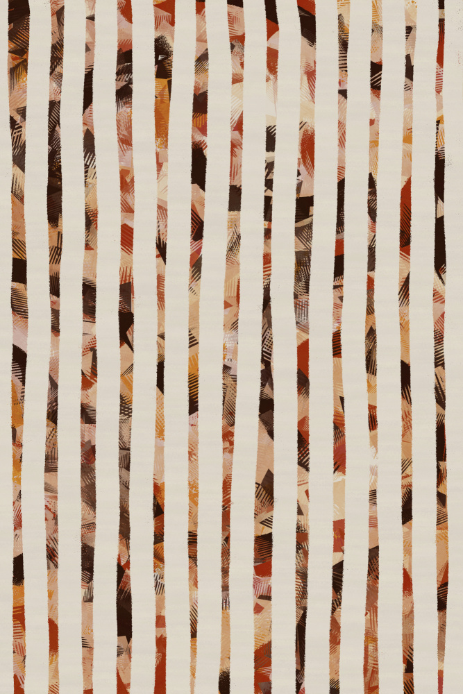 Beige Stripes Pattern à Treechild