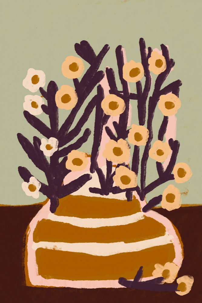 Pastel Flower Impression à Treechild